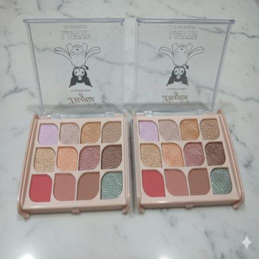 Beautious Eyeshadow Palette – 12 Colors Highly Pigmented Makeup Shades