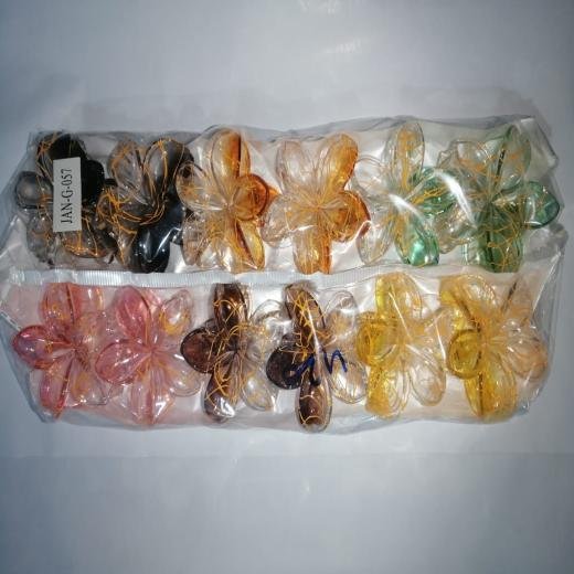 Crazy Flower Different Colors, Strong Grip Unique Design For Girls And Women