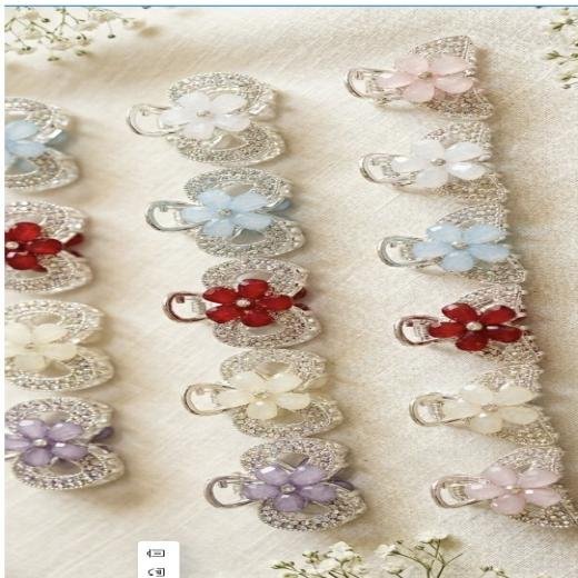 Pack of 1 / 2/ 3 / 6 Pcs Stylish Metal Hair Catchers Clips for Women